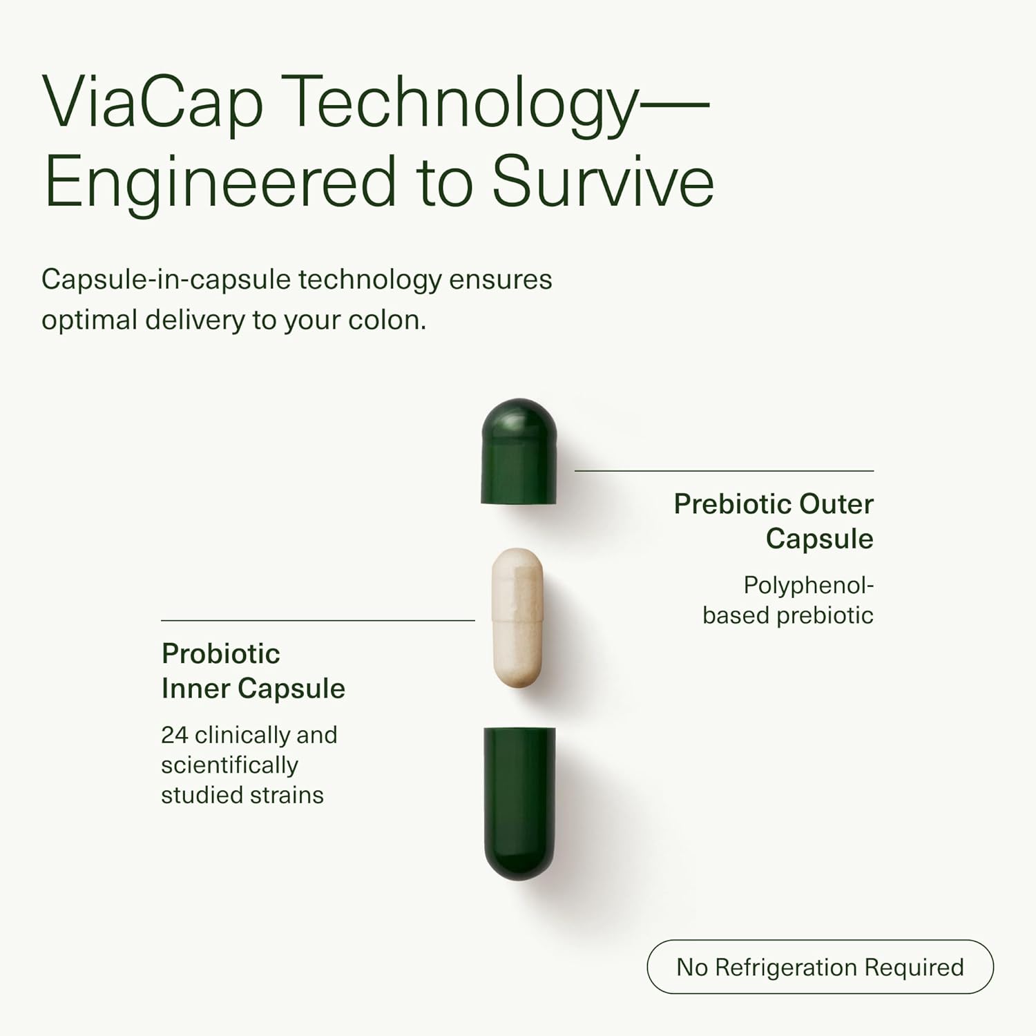 DS-01 Daily Synbiotic Probiotic and Prebiotic Supplement with 24 Strains