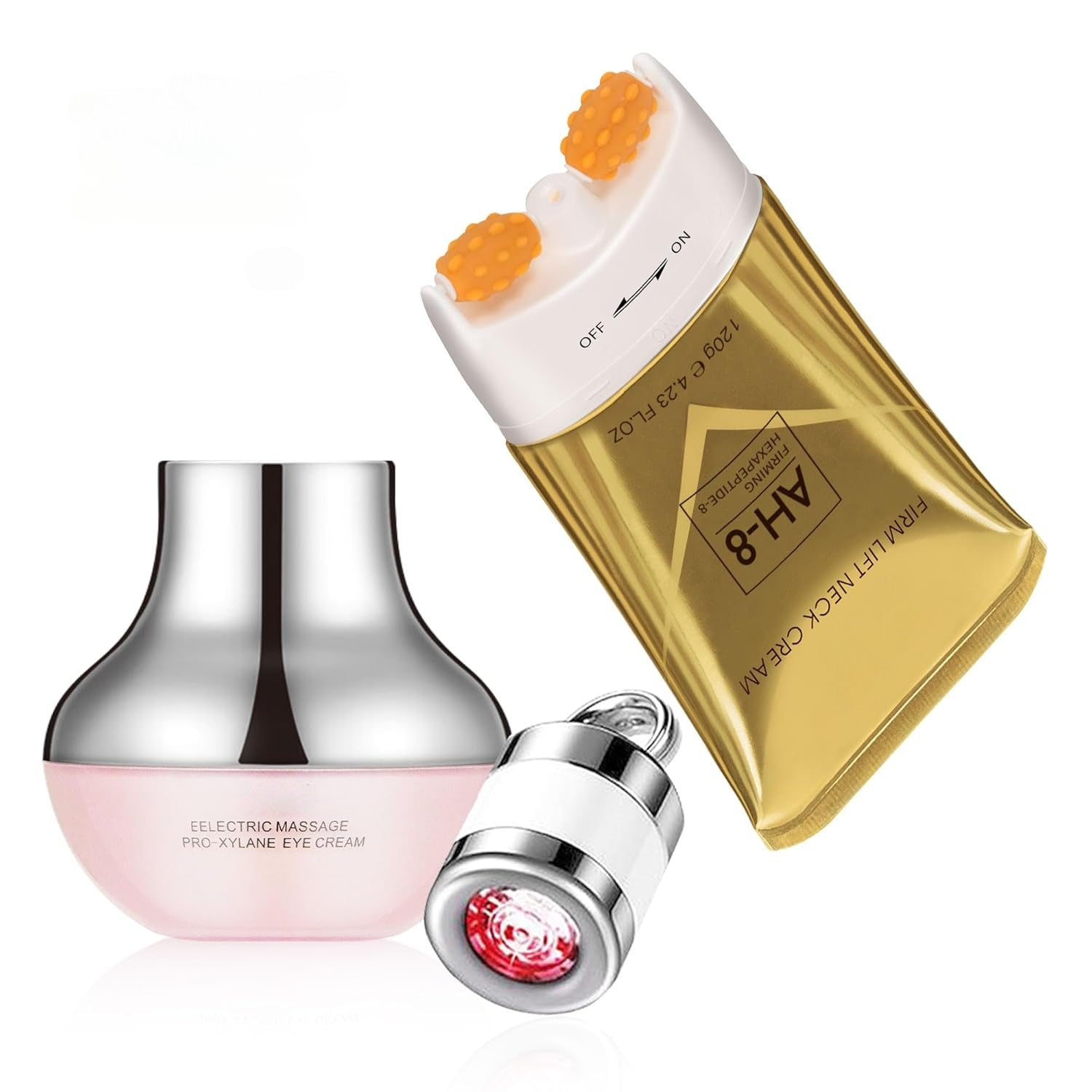 Neck and Eye Cream Set with Firming and Hydrating Formula